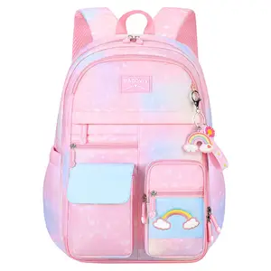 2024Cross-Border Wholesale Boys' Girls' First Grade Lightweight Waterproof Backpack Cute Schoolbag for Children's Primary School