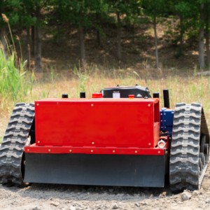 Tondeuse robot IA télécommandée sans fil à chenilles, haute qualité, 27 CV, essence, homologuée CE, pour coupe-herbe Y8-838 - Product Image 3