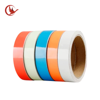 Ruban adhésif fluorescent en PVC acrylique super lumineux, auto-adhésif, étanche, durable, pour décoration de scène, avertissement longue durée