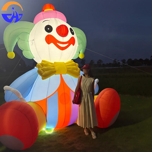 Accesorios de decoración promocionales para exteriores y centro comercial, eventos de fiesta, payaso de circo de dibujos animados inflables - Product Image 4