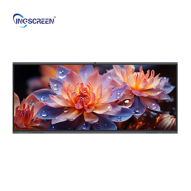 All-in-One Touch Screen LED Interactive Display Smart Whiteboard Flat Panel  LED Screen for Teaching Meeting