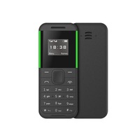Teléfono Celular Inalámbrico BM222 con Pantalla OLED, Cambiador de Voz, Batería de 350mAh, Tamaño de Bolsillo, para Personas Mayores y Niños