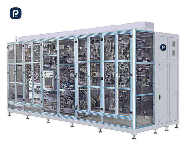 Fully Automatic Three-Station Coiling Coiler for Cylinders 18650 21700 32700 Fully Automatic Coiling Machine