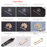 Ensembles personnalisés de cadeaux d'affaires pour conférences et expositions Bloc-notes en cuir Ensembles de cahiers à disque en U avec logo