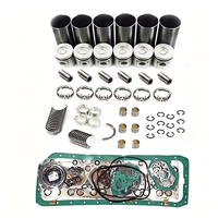 Kit de révision complet du véhicule 6HK1, jeu complet de joints et de garnitures, résistant à la chaleur et aux produits chimiques, piston OEM 1-87812-038-3
