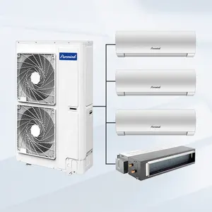 Gree Huishoudelijke Centrale Airconditioner R32 R410a Warmtepomp Vrf Airconditioning Systeem Multi Zone Ac 8-18kw