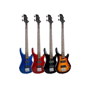 Großhandel Alle Arten von Musik instrumenten Anfänger Günstige Deviser L-B3-4 OEM & ODM 4 Saiten E-Bass-Gitarre