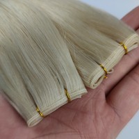 Extensions de cheveux vierges d'usine Genius Weft 100% cheveux humains Genius Weft Double Drawn Genius Weft Extensions de cheveux humains
