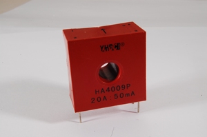 Capteur de courant à effet Hall en boucle fermée YHDC 20A-100A, transducteur de courant HA4009, type de montage sur circuit imprimé, alimentation double +/-15V - Product Image 5