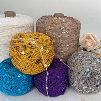 500g Color Knitting Yarns Wholesale Chunky Knit Yarn Polyester Spun Yarn 30/1