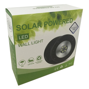 Waterproof Led Solar <strong>Panel</strong> outdoor garden wall mounted LED solar <strong>lights</strong> <strong>Motion</strong> <strong>Sensor</strong> + dim <strong>light</strong> - Product Image 1