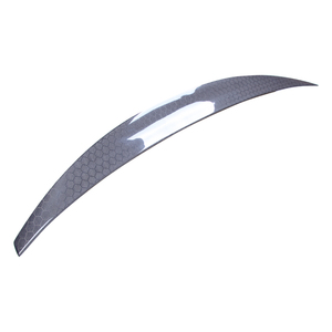 For A4/S4 B9 B9.5 Style Real Honeycomb Carbon Fiber Material <b>Rear</b> <b>Spoiler</b> Trunk Wing 2017-2024 - Product Image 4