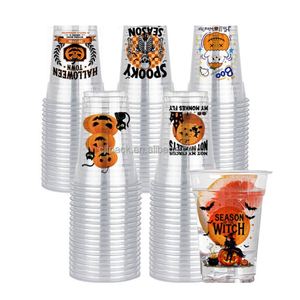 Vasos Desechables Transparentes de Plástico PET para Café Helado de 8oz-32oz para Llevar de Cafetería, Personalizables con Impresión por Transferencia de Calor - Product Image 2