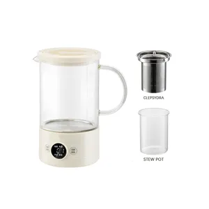 Multifunktion ale Boro silikat glas Materia Elektrische Tee maschine Eintopf Dessert maschine 500W Power Kettle Health Pot