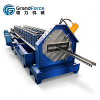 Machine de formage de chemins de câbles multifonctionnelle automatique à grande vitesse GrandForce, commande PLC, acier galvanisé/inox