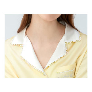 Ligero y fresco verano nueva llegada 19 Mumi 100% camisón de seda de morera conjunto de ropa de casa para mujer - Product Image 6