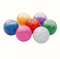 Glitter Water Stress Balls Squeeze Balls Squishy Water Ball avec Glitter