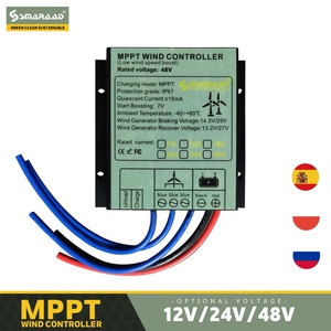 คอนโทรลเลอร์ผลิตภัณฑ์พลังงานลมแบบดิจิตอล LED แสดงผลแรงดันไฟฟ้า 300W 600W 1000W 12V / 24V / 48V รุ่น MAX-S1 ราคาประหยัด - Product Image 5