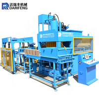Liste de prix de la machine à fabriquer des briques d'argile entièrement automatique haute pression DF10-10S Hyper press 600 tonnes en Inde