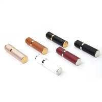 Étui en cuir pour flacon de parfum, atomiseur de parfum de luxe, flacon de parfum rechargeable en cuir 10ml