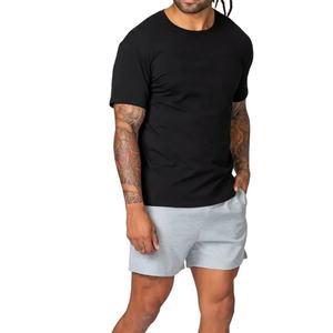 T-shirt pour homme, nouvelle conception ventilée, luxe léger, logo personnalisé, haute qualité, confortable, respirant, fin, ajusté - Product Image 5