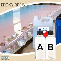 Résine époxy liquide AB haute brillance, directement de l'usine, pour tables en bois, comptoirs, bijoux en résine DIY, achat en gros
