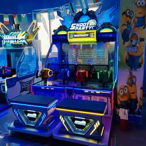 Buena calidad Shot Party 4 jugadores Shooting Ball Machine Ticket Juego de lotería Juegos que funcionan con monedas para Game Center - Product Image 2