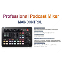 Carte Son Audio Certifiée F998 avec Micro à Suspension BM800 – Portable, Anti-Bruit, Sans Fil pour Mixeurs Audio de Podcasting Populaires