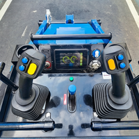 Nouveau type de mini-chargeuse compacte V1000 avec moteur diesel Kubota de 25 CV, chargeuse sur chenilles, broyeur pour mini-chargeuse compacte