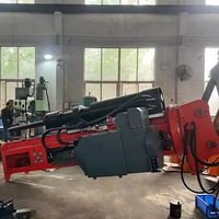 Diviseur hydraulique intégré de perceuse de roche et machine de division montés sur l'excavatrice