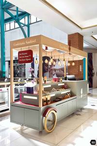 Thức ăn nhanh <span class=keywords><strong>kiosk</strong></span> xe tải và cà phê bán hàng tự động Trailer xe điện thoại di động dẫn chiếu sáng bán từ Trung Quốc - Product Image 2