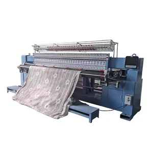 China Manufacturer Computerized Embroidery Quilting Machine For Fiber Fabric Rolls