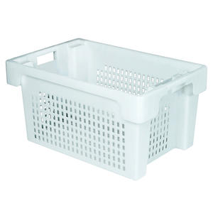 Drehstapelbehälter, LxBxH 600x400x300 Mm, 50 litres, Weiß - Product Image 1