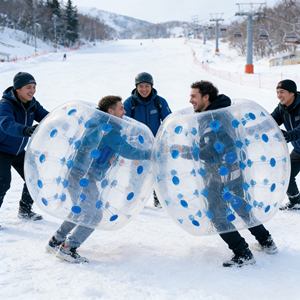 Ballon pare-chocs gonflable en PVC épais en gros, ballon pare-chocs antidérapant pour activités <span class=keywords><strong>de</strong></span> neige en plein air, jouet d'hiver - Product Image 2