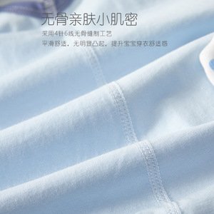 Combinaison d'été sans manches pour bébé, en coton fin tricoté, unisexe, avec motif animal, pour nouveau-né, idéale pour ramper - Product Image 4