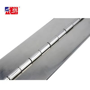 บานพับเปียโนเหล็กขนาดใหญ่สำหรับงานหนักบานพับยาวสำหรับห้องครัวและเฟอร์นิเจอร์รับประทานอาหาร - Product Image 4