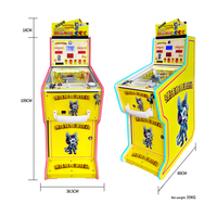 Machine de jeu de flipper haut de gamme à monnayeur avec jeu de billes et tableau de scores numérique LED pour centres commerciaux et parcs d'attractions