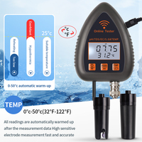 Nouvelles arrivées 5 en 1 WIFI Smart Moniteur de qualité de l'eau en ligne PH EC TDS S.G Temp Testeur de mariculture