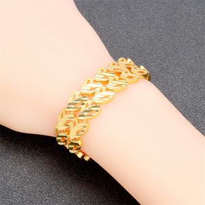 Bracelet de luxe plaqué or 24 carats JXX, bijoux de qualité, vente en gros, bracelets à breloques tendance pour femmes, cadeau pour femmes et hommes - Product Image 6