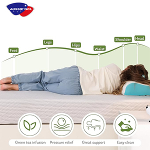 Colchón <span class=keywords><strong>Coreano</strong></span> de Látex Natural con Certificación OEKO-TEX Estándar Europeo, Transpirable y Resistente a los Ácaros, con Espuma Viscoelástica - Product Image 4