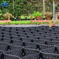 Géocell en HDPE pour allée en gravier, grille de stabilisation du sol de 50 mm à 100 mm de hauteur et murs de soutènement - Géocell grille de stabilisation