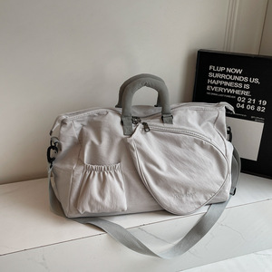 Color Block Travel <b>Bag</b> Badminton <b>Bag</b> Large Capacity Fitness <b>Bag</b> for Men and Women Portable Shoulder Crossbody Sports Racket <b>Bag</b> - Product Image 6
