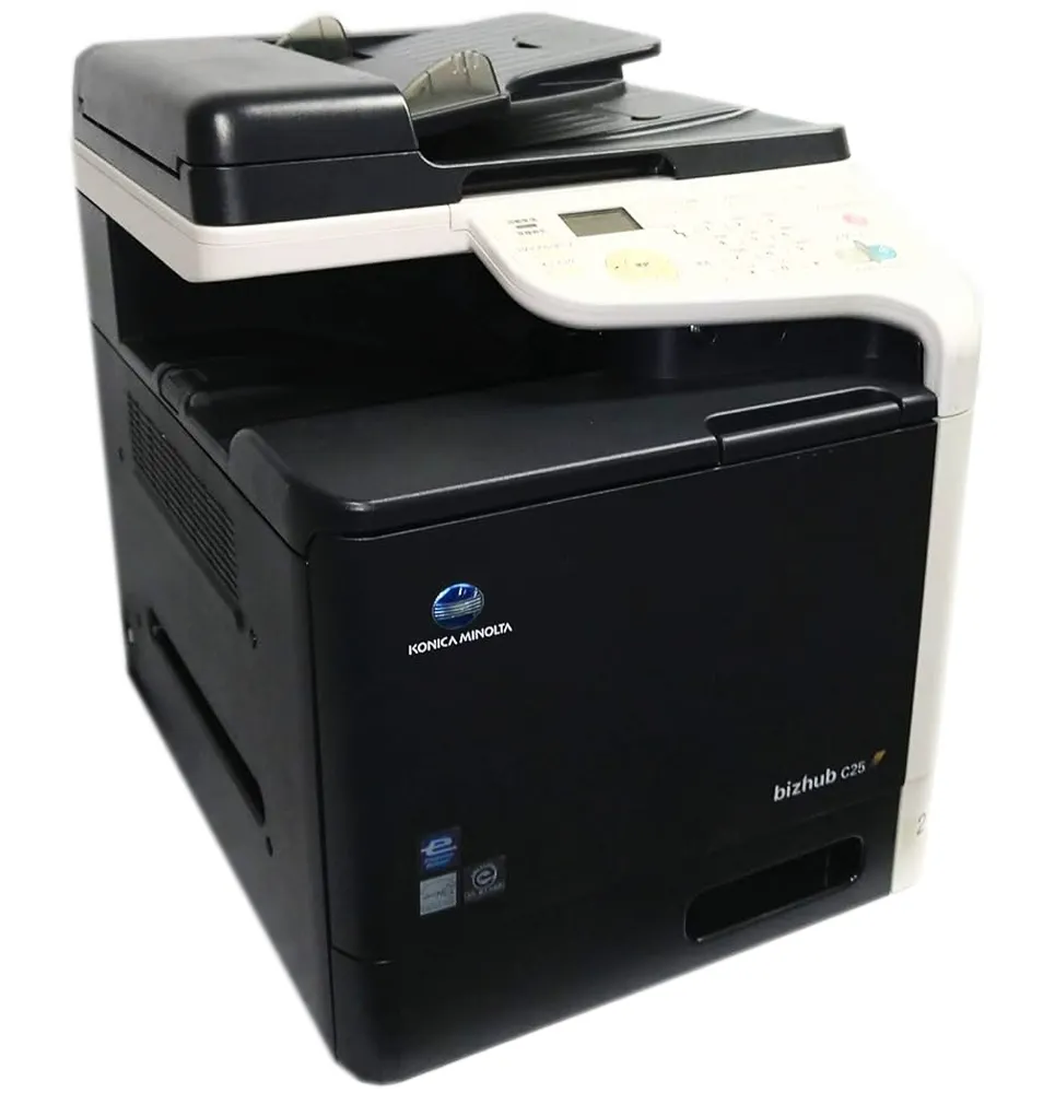 Konica Minolta Bizhub C 25 Impressora MFP Usada/De Segunda Mão Scanner