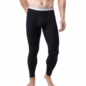 กางเกงลองจอนชาย ผ้าฝ้าย ระบายอากาศ ชั้นใน บอดี้สูท บาง กระชับรูป - Product Image 1