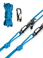Outil de serrage de corde 3m à 1 crochet, best-seller, accessoire de ligne de tente extérieure avec boucle fixe, corde télescopique, crochet de fixation pour camping