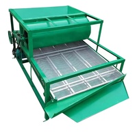 Machine de triage de grains facile à utiliser, nettoyeur de semences mobile, déstonneur, souffleur, séparateur par gravité pour le criblage des haricots