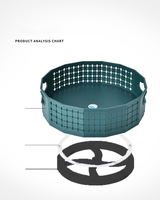 Support de stockage rotatif en plastique support de stockage de salle de bain cuisine huile alimentaire assaisonnement bouteille support de stockage plateau de fruits