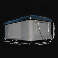 Tente de camping rigide en aluminium Dach Zelt Tente de toit de voiture rigide 4x4 Suv Tente de toit pour voitures