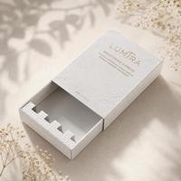 Coffret de Voyage Élégant Personnalisé pour Parfums en Spray, Boîte à Logo Gaufré, Mini Coffret Cadeau de Parfums, Diffuseur de Parfum Premium, Boîte Coulissante