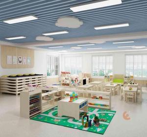 Eibele Prix bon marché du mobilier de salle de classe pour garde d'enfants Toddler Wood Kindergarten Furniture Kid Wood Child Education Nursery Center - Product Image 2